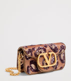 Valentino Garavani small embellished Locò shoulder bag, imported from the UK