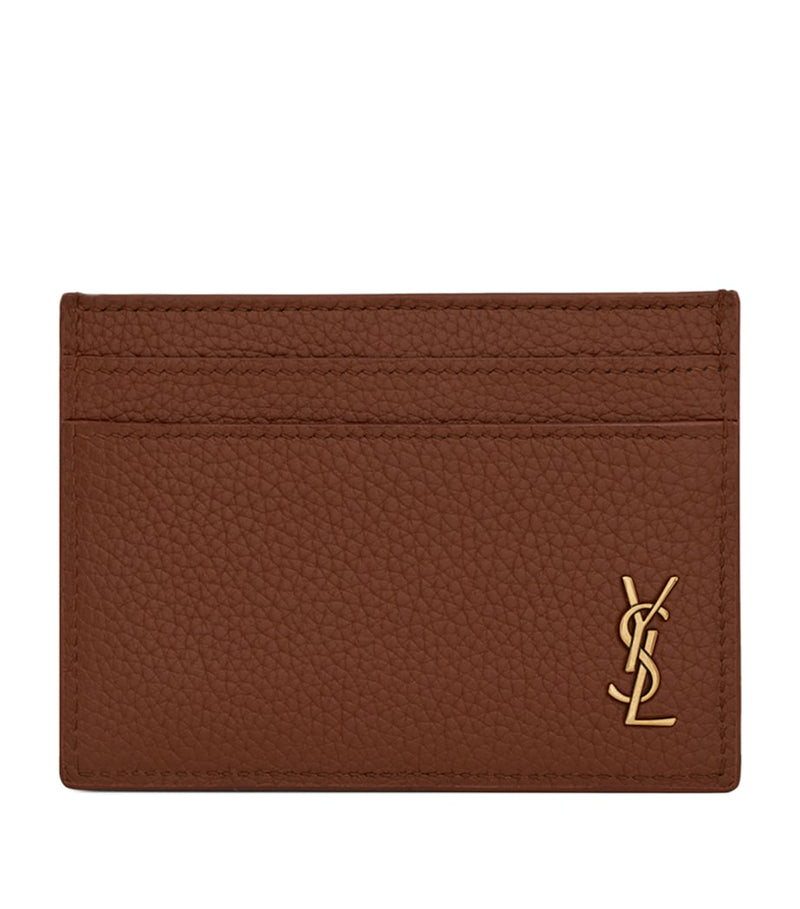 Saint Laurent leather card holder 7.5cm x 10.5cm (British brand)