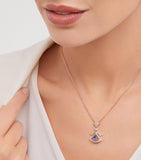 Bvlgari Divas' Dream rose gold diamond tanzanite necklace, UK version