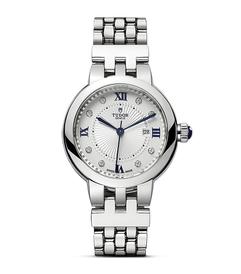 TUDOR Clair de Rose 30mm diamond watch (British brand)
