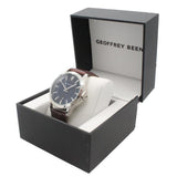 Geoffrey Beene Leather Men's Watch GB8070SLBNNV (British brand)