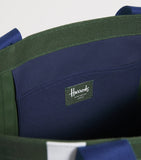 Harrods medium cotton tote bag with logo print, UK version