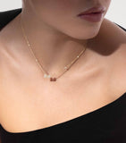 Messika My Twin yellow gold diamond necklace 0.30ct (British brand)