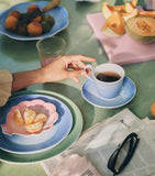 Royal Copenhagen Iris porcelain plate 27cm, imported from the UK