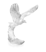 Harrods Lalique Crystal Golden Eagle Sculpture- Buy online at McGrocer