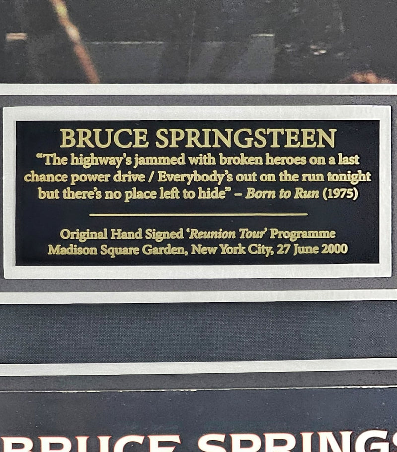 Leipzig Galleries commemorative display signed autograph, UK version