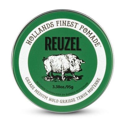 Superdrug Reuzel Green Pomade Medium Hold Men's Hair 95g- Buy online at McGrocer