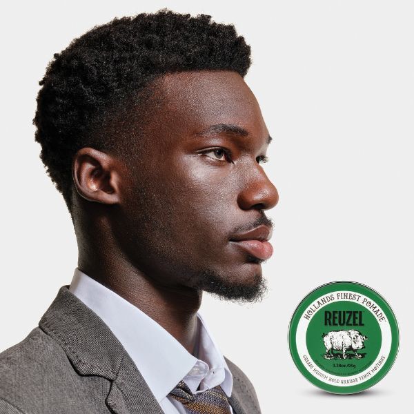 Reuzel Green Pomade Medium Hold 95g, imported from the UK