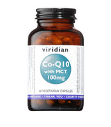 Harrods Viridian Co-Enzyme Q10 100mg with MCT Food Supplement 60 Capsules- Buy online at McGrocer