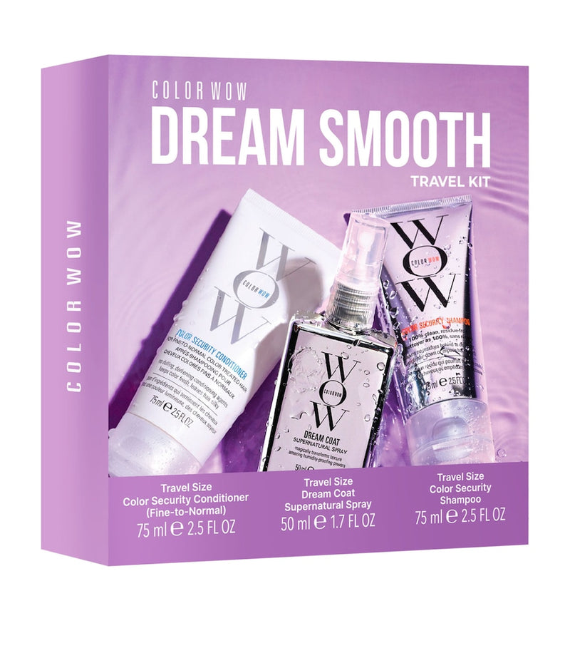 Color Wow Dream Smooth hair care travel kit - British product