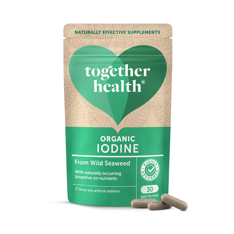 Together Health Organic Iodine supplement 30 capsules - British product