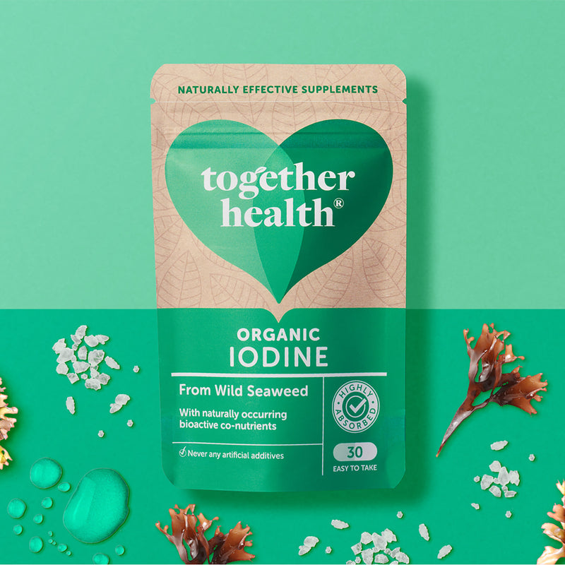 Together Health Organic Iodine supplement 30 capsules - British product