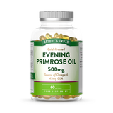Holland & Barrett Nature's Truth Evening Primrose Oil 500mg Dietary Supplement 60 Softgels- Buy online at McGrocer