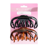 Brushworks Octopus Claw Clips Hair Accessories 2 Pack