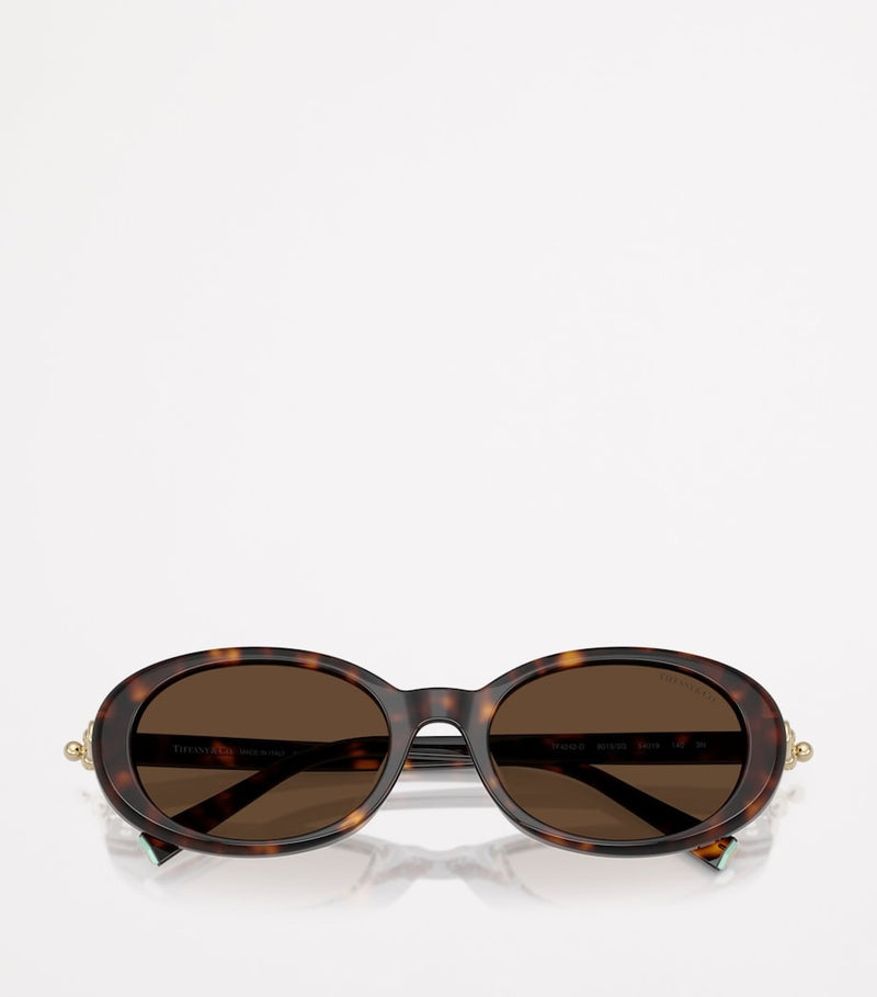 Tiffany & Co. oval acetate sunglasses TF4242D, UK version