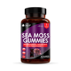 New Leaf Products sea moss gummies 60 count, imported from the UK