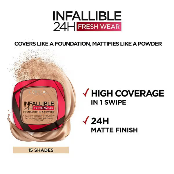 L'Oréal Paris Foundation Powder 130, UK version