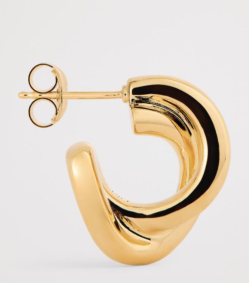 LIÉ STUDIO The Diana hoop earrings 1.5cm - British product