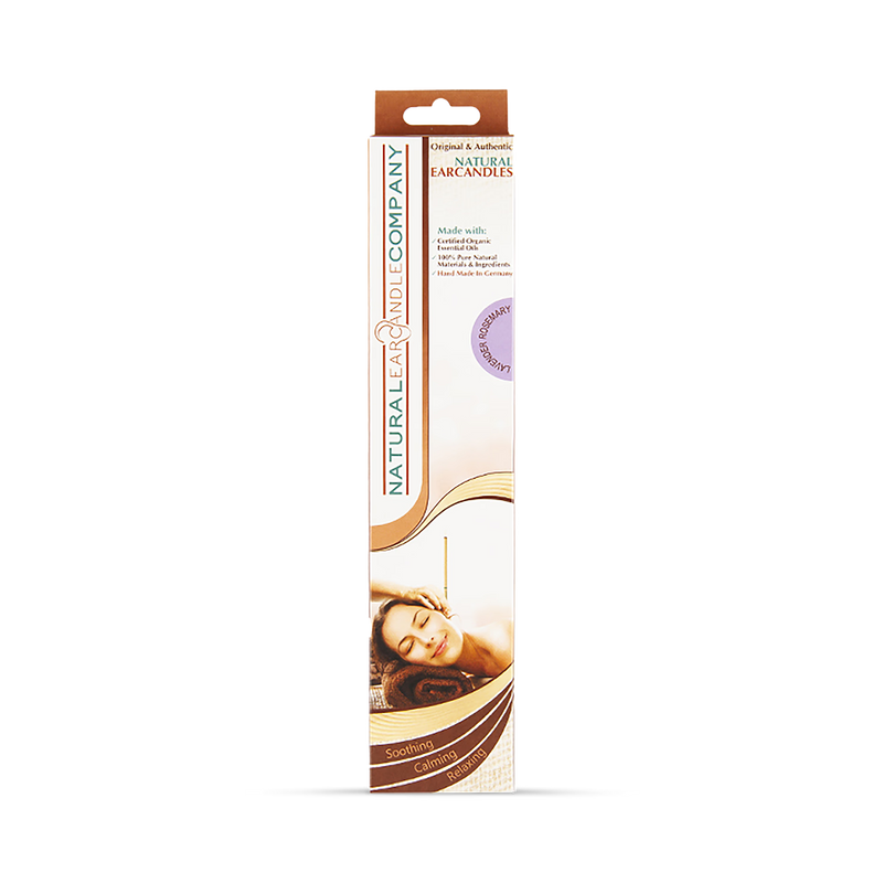 Lavender Scented Natural Wax Ear Candles with Safety Filter