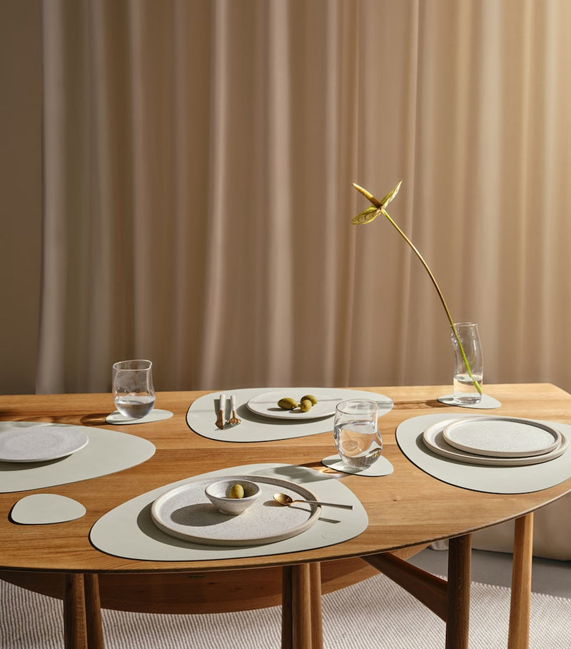 LIND DNA Nupo Curve placemats set of 4, UK version