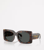 Versace square sunglasses with gold-tone accents British product