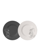 Harrods Villeroy & Boch Manufacture Rock Mickey Mouse Breakfast Plate (22cm)- Buy online at McGrocer
