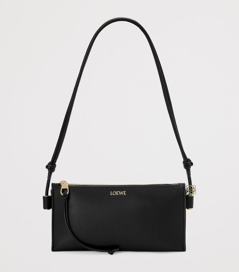 LOEWE Joya leather pouch with adjustable strap (British brand)