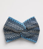 Missoni knot-front zigzag headband Italian accessory, imported from the UK