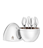 Christofle espresso spoon set in chest, imported from the UK