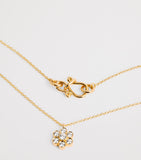Sophie Bille Brahe yellow gold and diamond fleur necklace (British brand)