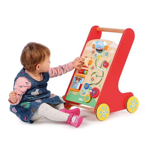 Tidlo Wooden Activity Walker GOODS Superdrug