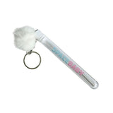 Space Baby spoolie keychain makeup tool (British brand)
