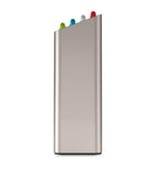 Joseph Joseph four-piece colour-coded chopping board set with case, UK version