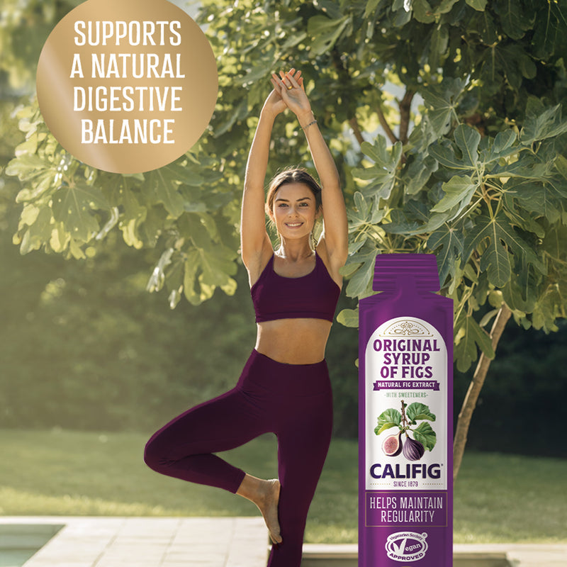 Califig syrup of figs on the go sachets 10 sachets, imported from the UK