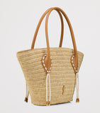 Christian Louboutin Venus large raffia basket bag, UK version