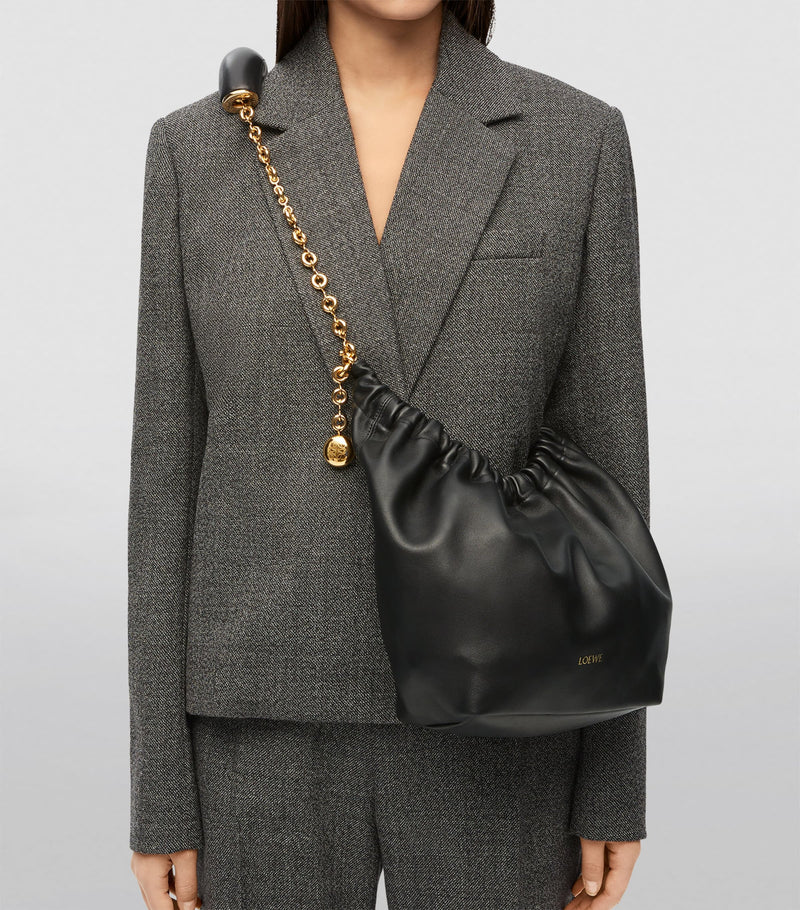 LOEWE Squeeze top-handle bag in nappa leather (British brand)