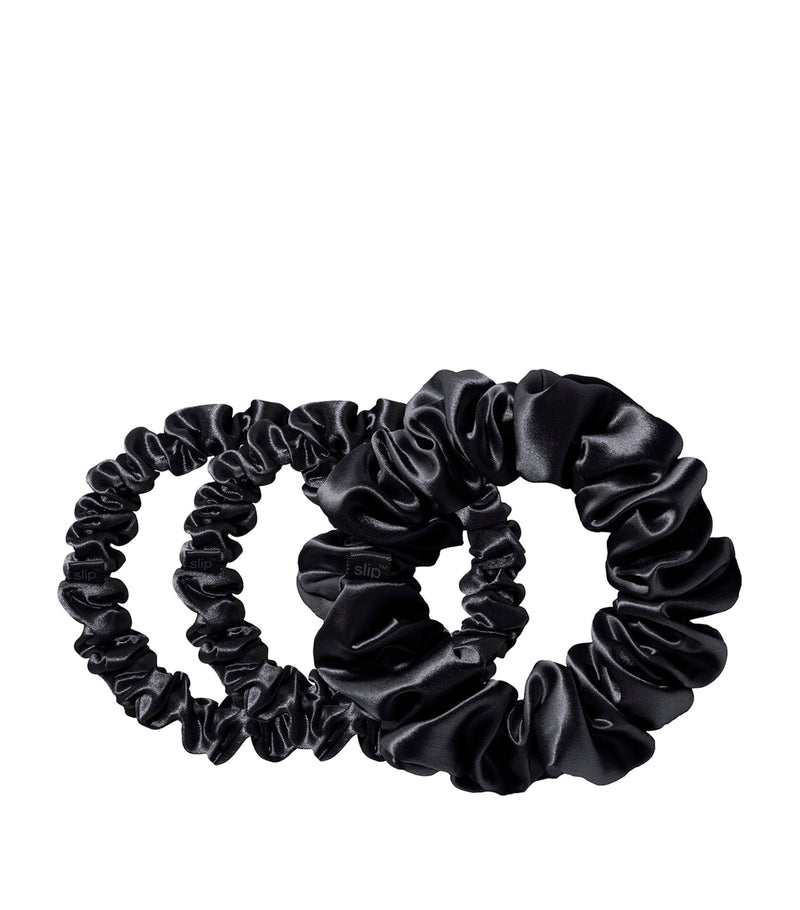 Slip silk scrunchies set of 3, imported from the UK