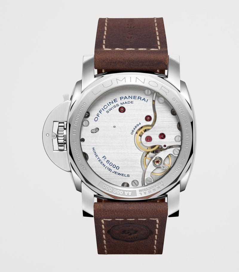 Panerai Luminor Tre Giorni stainless steel watch 44mm, UK version
