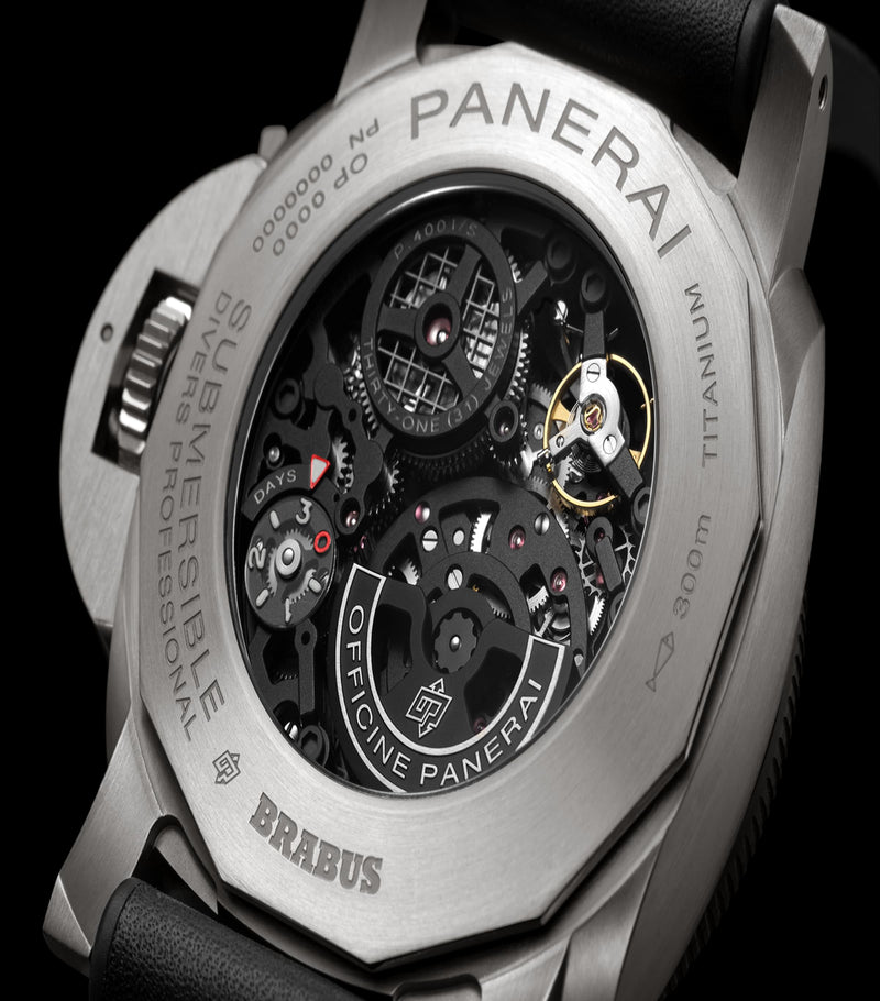 Panerai Submersible S Brabus eTitanio watch 47mm - British product