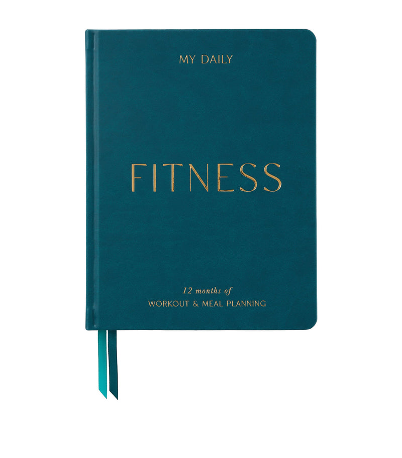 Blush and Gold Fitness Meal Planner - British product