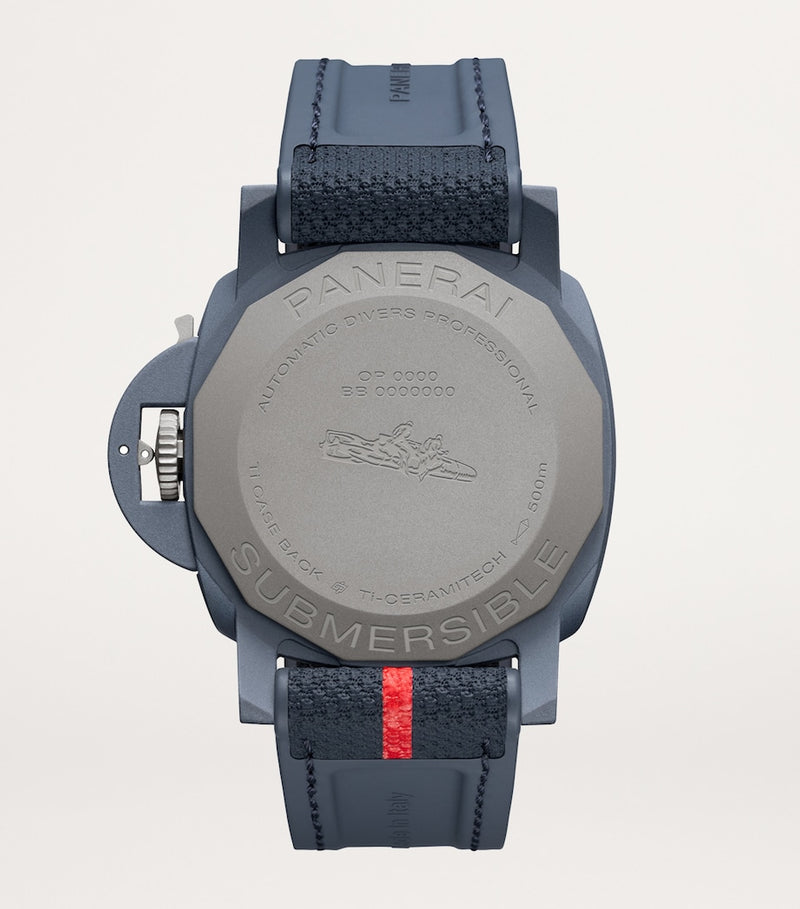 Panerai Ti-Ceramitech Submersible Luna Rossa watch 44mm (British brand)