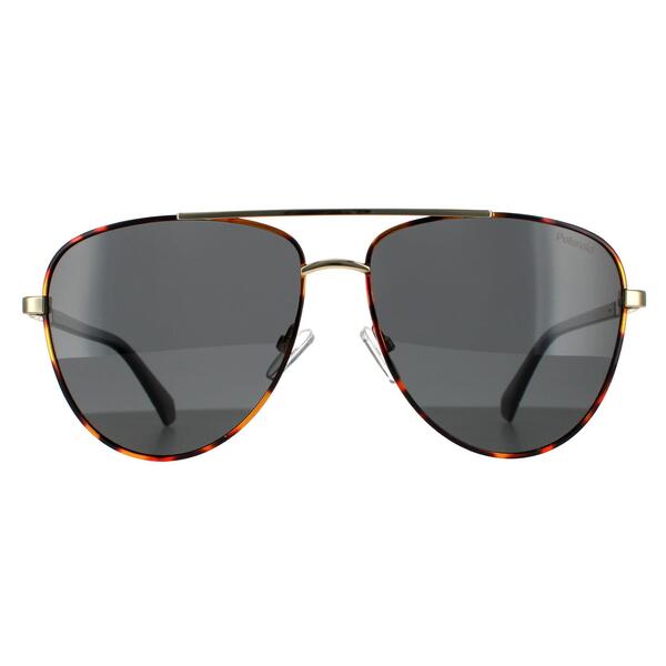 Polaroid gold polarised sunglasses (British brand)