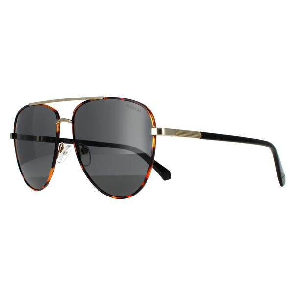 Polaroid gold polarised sunglasses (British brand)
