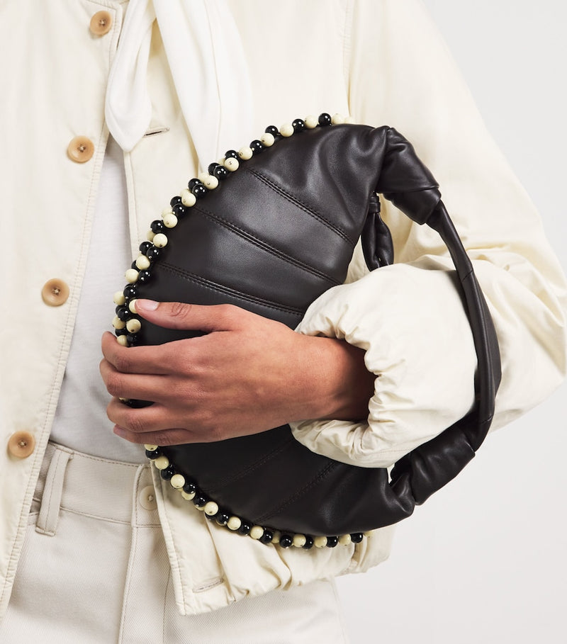 Lemaire mini lambskin fortune croissant shoulder bag (British brand)