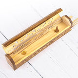 Myga wooden incense box decorative cutouts, imported from the UK