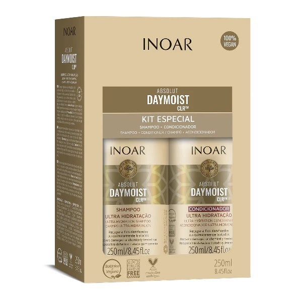 Inoar Daymoist shampoo and conditioner kit, UK version