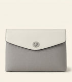 Mulberry large raffia leather cosmetic pouch, imported from the UK