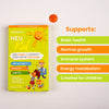 Neubria Neu Kid Multivitamin Omega-3 Strawberry 30 imported from the UK
