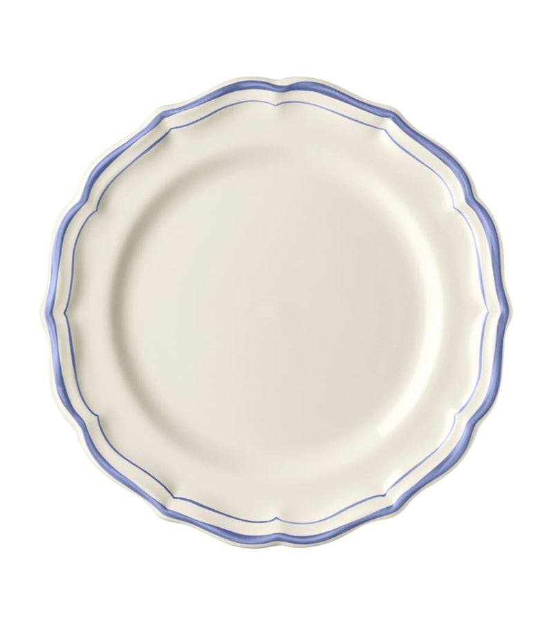 Gien Filet dessert plates set of 4 23cm, imported from the UK