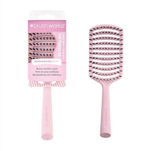 Brushworks Vented Bristle Hair Brush for daily use, UK version